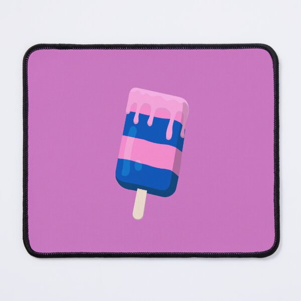 Item preview, Blue and pink stick ice cream designed and sold by brillant-art.
