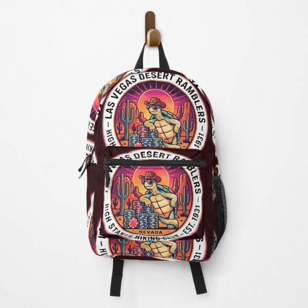 Item preview, The coolest turtle in the Vegas Wandering Club designed and sold by AdCoL.