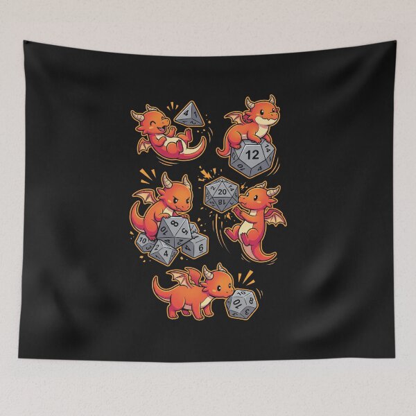 Item preview, Tiny Dice Dragons designed and sold by AdyKurniawan.
