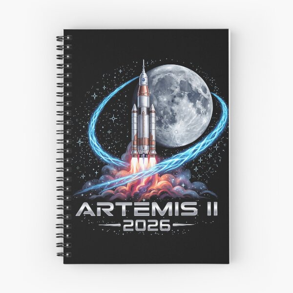 Artikelvorschau, Artemis 2: Epischer Start einer Raumsonde zum Mond entworfen und verkauft von Bongocomic.