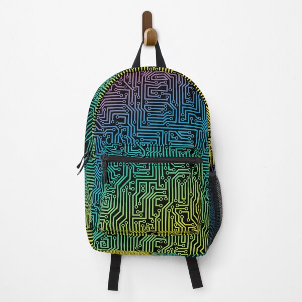 Item preview, Computer Geek Circuit Board Pattern Rainbow RGB PC Builder designed and sold by GrandeDuc.