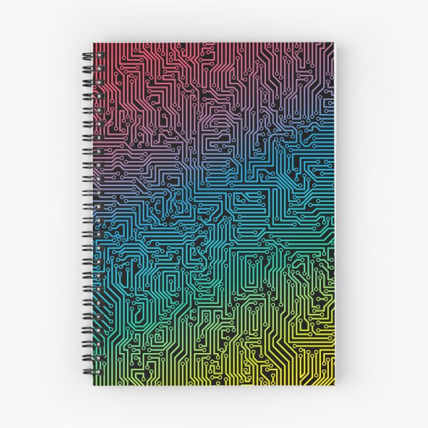Item preview, Computer Geek Circuit Board Pattern Rainbow RGB PC Builder designed and sold by GrandeDuc.