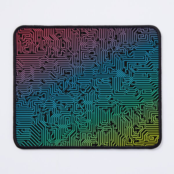 Item preview, Computer Geek Circuit Board Pattern Rainbow RGB PC Builder designed and sold by GrandeDuc.