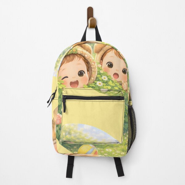 Item preview, Cute Bear Kids Heart Shape Garden Hide and Seek Kawaii Art designed and sold by Teenidesign .