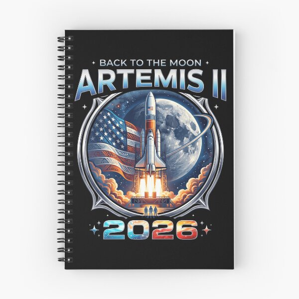 Artikelvorschau, Artemis 2 – Zurück zum Mond 2026: Raketenstartdesign für die Mondmission entworfen und verkauft von Bongocomic.