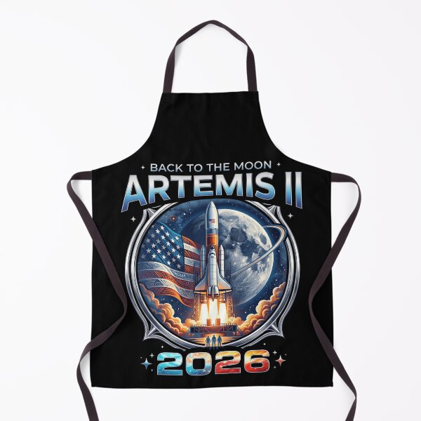 Item preview, Artemis 2 Back to the Moon 2026 Lunar Mission Rocket Launch Design designed and sold by Bongocomic.
