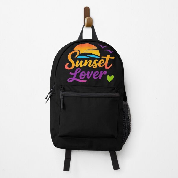 Item preview, Sunset Lover - Vibrant Rainbow Neon Summer Typography designed and sold by myforestfog.