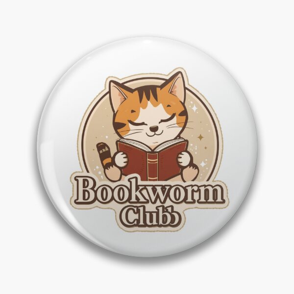 Item preview, Funny bookworm club cat Animal Meme Design  ver 12b – Cute toad Humor, toad frog Lover Gift, funny Animals designed and sold by CosmicNook1.