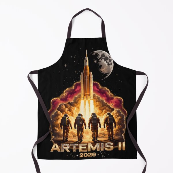 Item preview, Artemis 2 - 2026 Moon Mission Astronauts Rocket Launch Space designed and sold by Bongocomic.