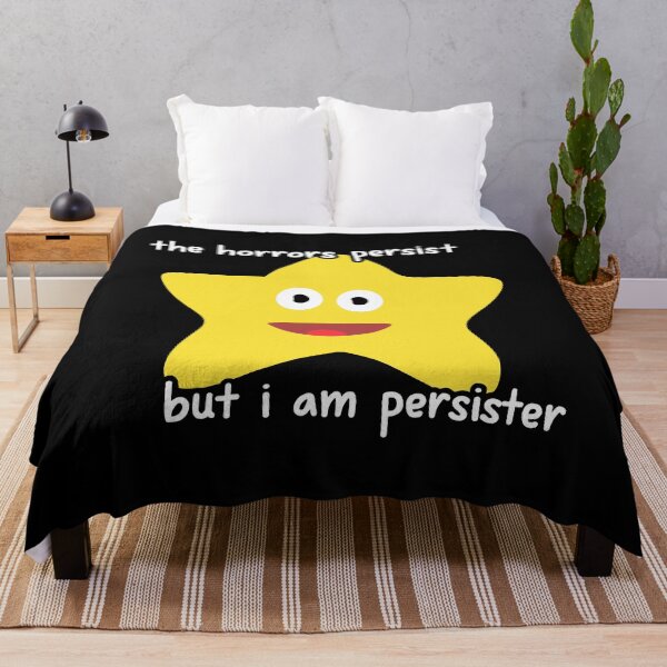Item preview, The Horrors Persist But I Am Persister designed and sold by LOUP-SOLI.