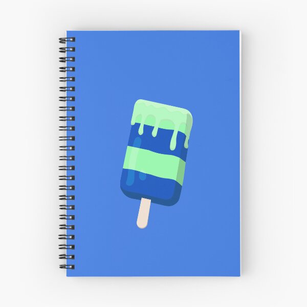 Item preview, Green and blue stick ice cream designed and sold by brillant-art.