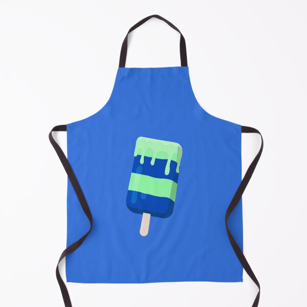 Item preview, Green and blue stick ice cream designed and sold by brillant-art.