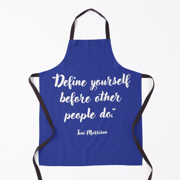Item preview, Define yourself before other people do. Toni Morrison Quotation designed and sold by CharlottePlaceArt.