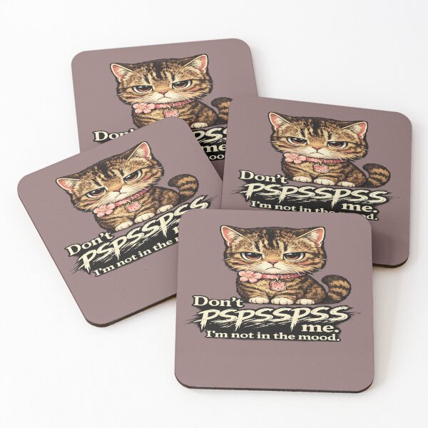 Item preview, Don’t Pspsspss Me Cat Meme | Grumpy Cat Attitude Shirt | Funny Cat Lover Gift designed and sold by DarlingCharlene.
