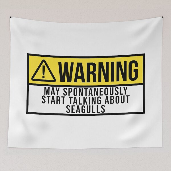 Item preview, Seagull Warning designed and sold by XCIV.