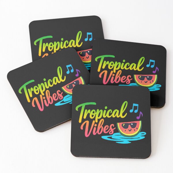Item preview, Tropical Vibes - Funny Watermelon Summer Neon Typography designed and sold by myforestfog.
