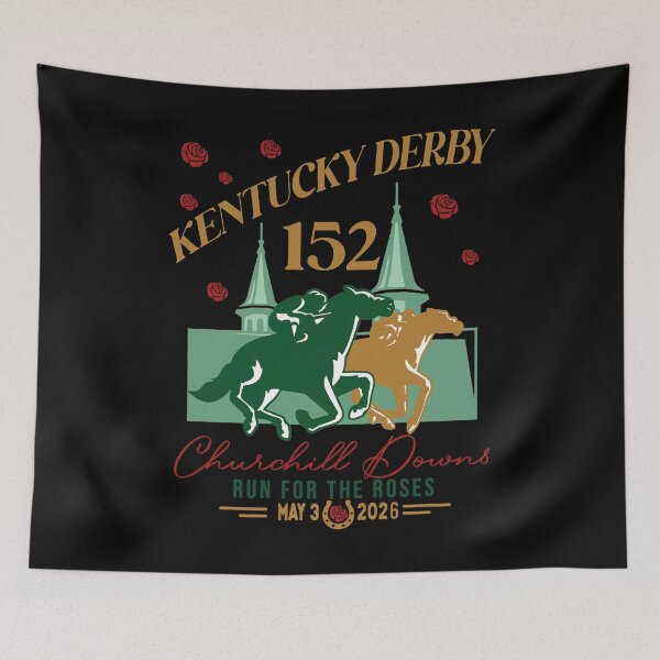 Item preview, Kentucky Derby - Kentucky Derby Celebrating 152 Years, Horse Racing, Kentuck Derby Day designed and sold by GhostSusp.