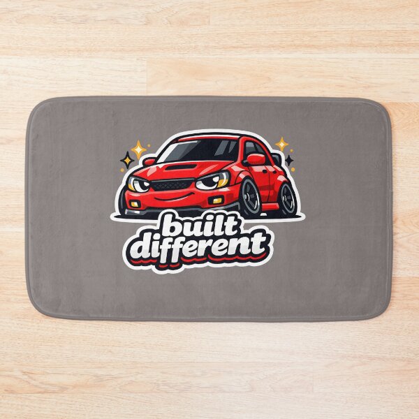 Item preview, Built Different | JDM Aesthetic Red Drift Car Sticker Style designed and sold by Naviora.