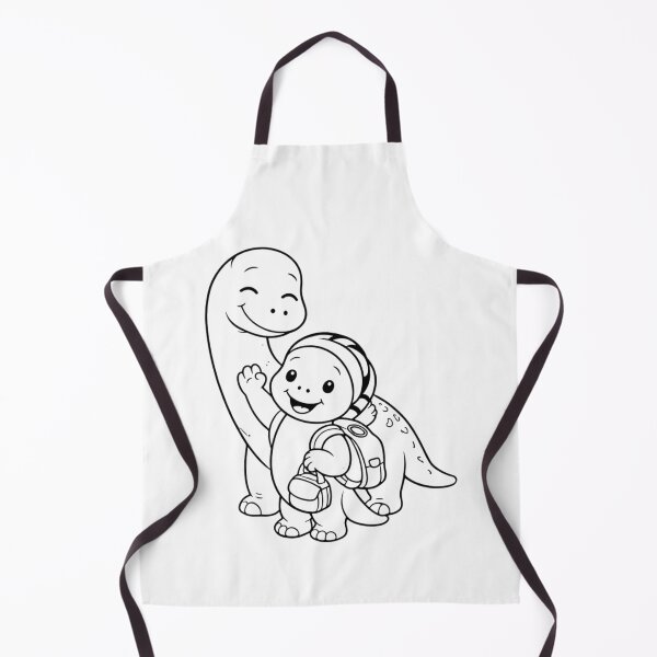 Item preview, Cute Kindergarten Dinosaur – First Day Dino designed and sold by Claudia156.