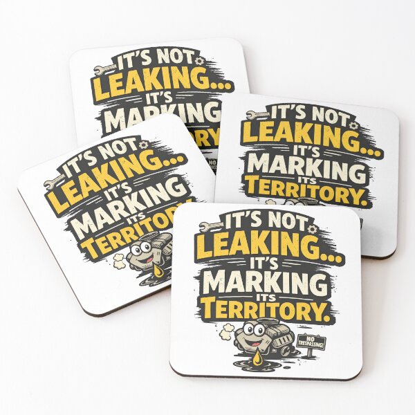 Item preview, It’s Not Leaking Funny Mechanic designed and sold by CoolTShirtDesign.