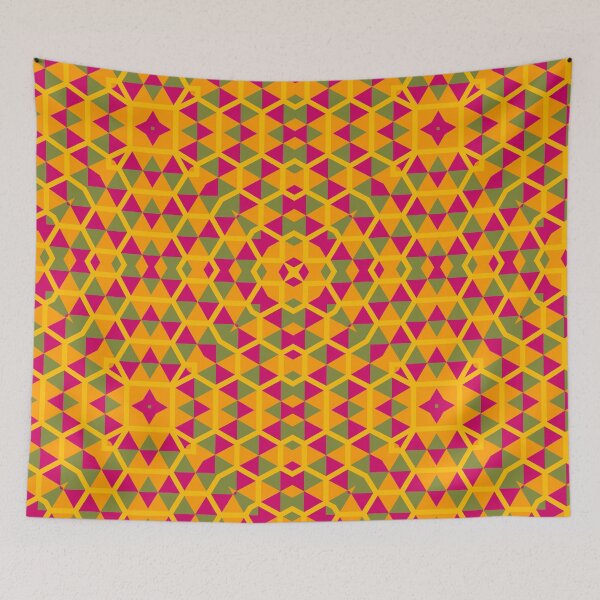 Item preview, Afrocentric Totemic Checks - Ethnic Polynesian Tribal  - Best Friend Gifts designed and sold by RoyalStarsPatts.