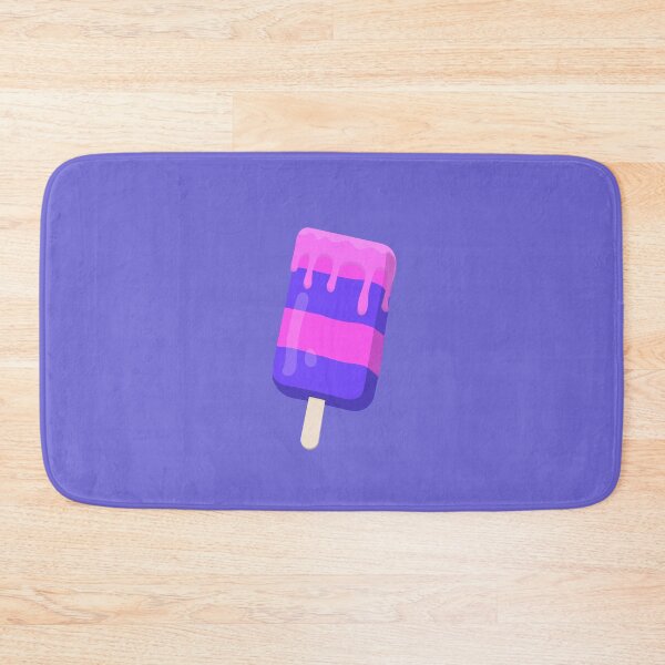 Item preview, Pink and purple stick ice cream designed and sold by brillant-art.