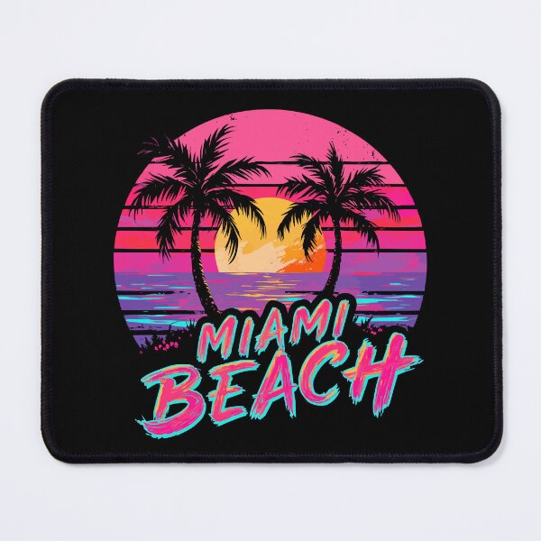 Item preview, Summer Beach T-Shirt – Miami Sunset Palm Tree Outfit Graphic Tee designed and sold by VikArtStudio.