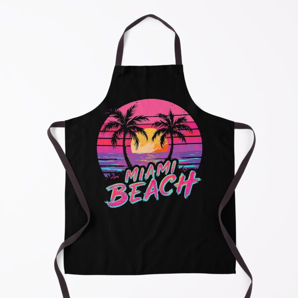 Item preview, Summer Beach T-Shirt – Miami Sunset Palm Tree Outfit Graphic Tee designed and sold by VikArtStudio.
