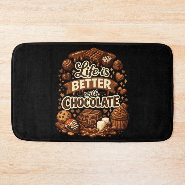 Item preview, Life is Better with Chocolate - Cute Dessert Lover designed and sold by Prime_1.