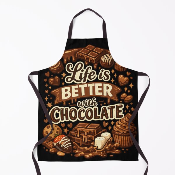 Item preview, Life is Better with Chocolate - Cute Dessert Lover designed and sold by Prime_1.