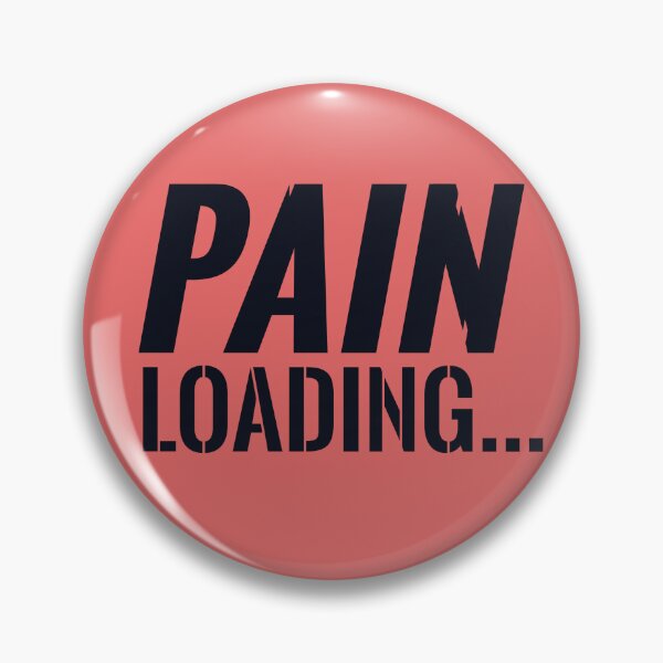 Item preview, Pain Loading… – Gym Progress Typography Streetwear Design designed and sold by STYKD.