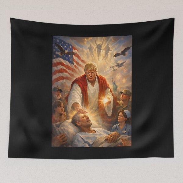 Item preview, Da Pope Leo XIV Trump Jesus Humor - Pope Leon XIV 2026 – Chicago’s First American Pope Design designed and sold by William-Do-X.