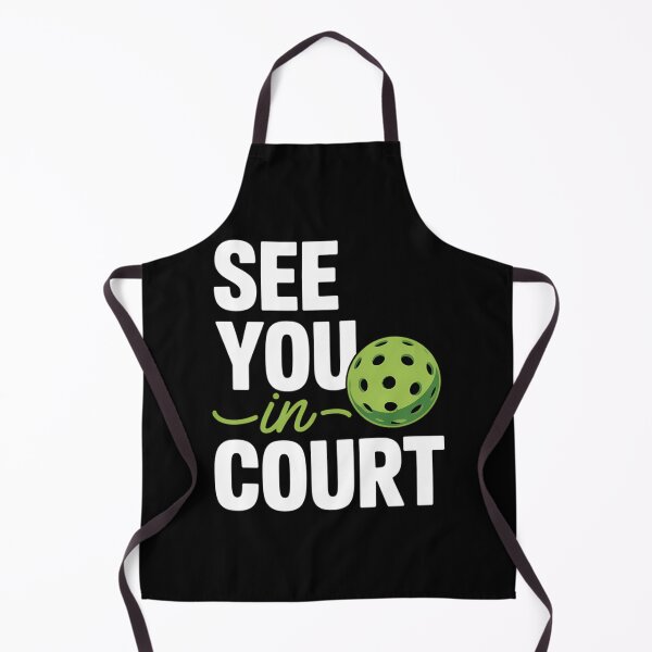 Item preview, See You In Court Pickleball Humor Lawyer Attorney Quote designed and sold by PunkNation-Arts.