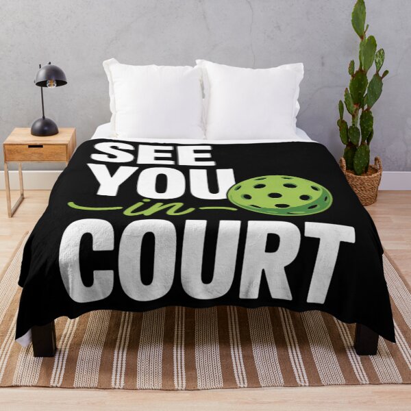 Item preview, See You In Court Pickleball Humor Lawyer Attorney Quote designed and sold by PunkNation-Arts.