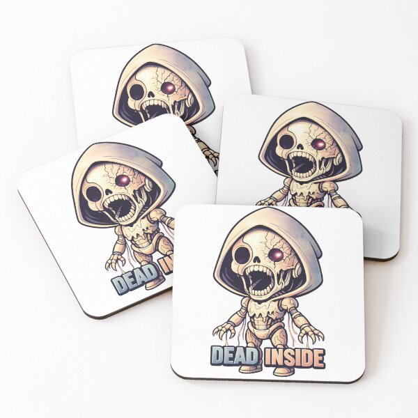 Item preview, Dead Inside Robot Skull Dark Humor Art designed and sold by SoftSproutstu.