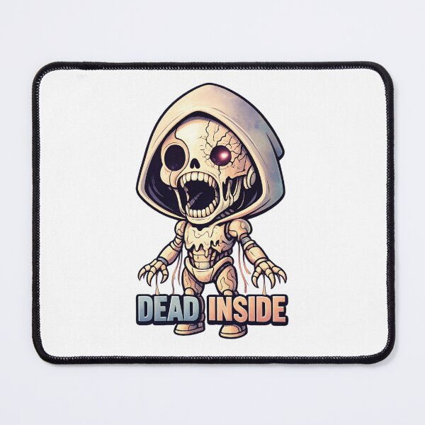 Item preview, Dead Inside Robot Skull Dark Humor Art designed and sold by SoftSproutstu.