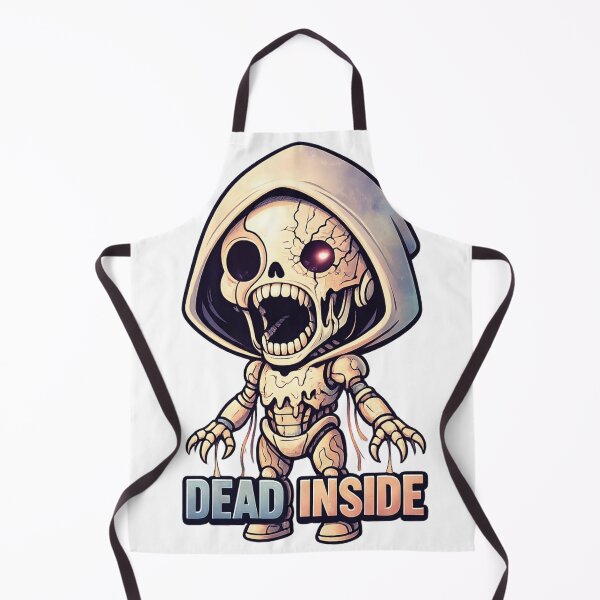 Item preview, Dead Inside Robot Skull Dark Humor Art designed and sold by SoftSproutstu.