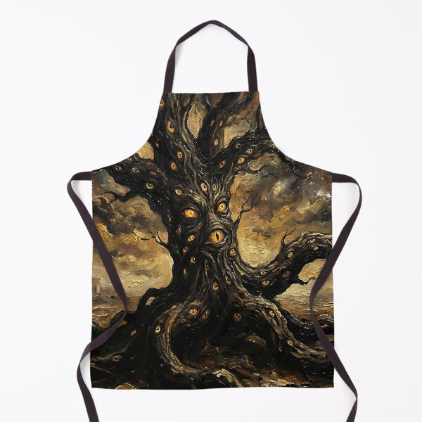Item preview, Eldritch All-Seeing Tree – Dark Fantasy Cosmic Horror Art designed and sold by cr6zym1nd.
