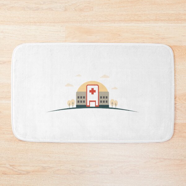 Item preview, medical cross symbol minimalist white background designed and sold by Adei649.