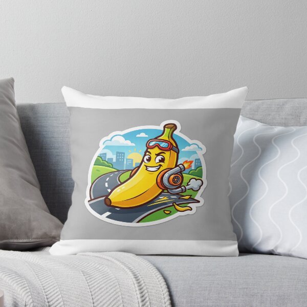 Item preview, Turbo Banana Street Racer Sticker designed and sold by JayHemal.