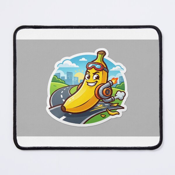 Item preview, Turbo Banana Street Racer Sticker designed and sold by JayHemal.