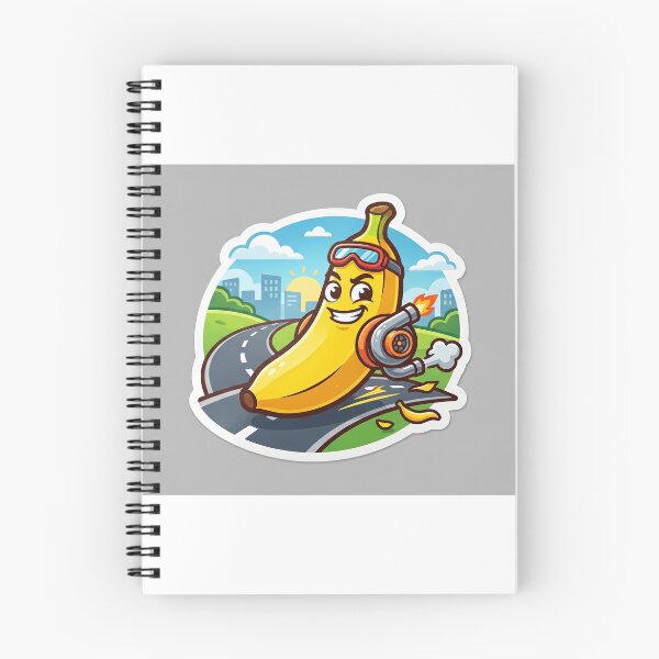 Item preview, Turbo Banana Street Racer Sticker designed and sold by JayHemal.