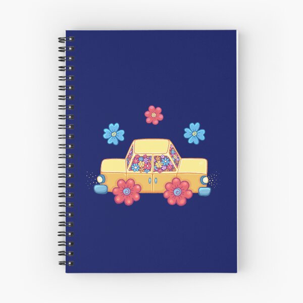 Item preview, Floral Yellow Car designed and sold by Hoda Hefzy.
