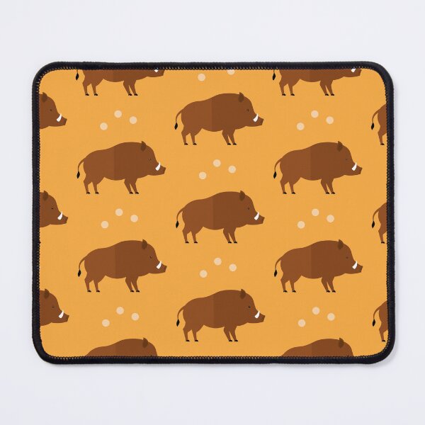 Item preview, Wild boars on orange designed and sold by reneesillus.