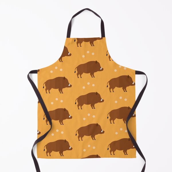 Item preview, Wild boars on orange designed and sold by reneesillus.