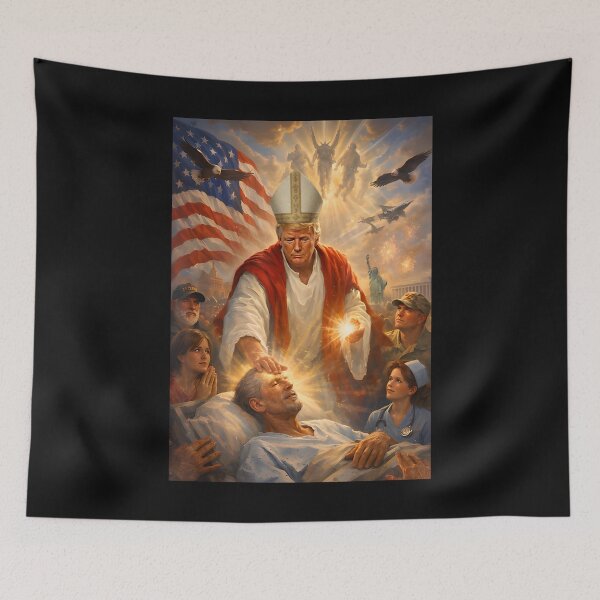 Item preview, Da Pope Trump Jesus Da Pope  - Pope Leon XIV 2026 – Chicago’s First American Pope Design designed and sold by William-Do-X.