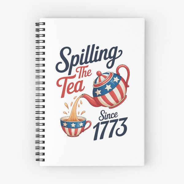 Item preview, Spilling The Tea Since 1773 Usa Patriotic 4th of July Party designed and sold by PunkNation-Arts.