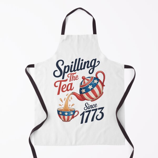 Item preview, Spilling The Tea Since 1773 Usa Patriotic 4th of July Party designed and sold by PunkNation-Arts.