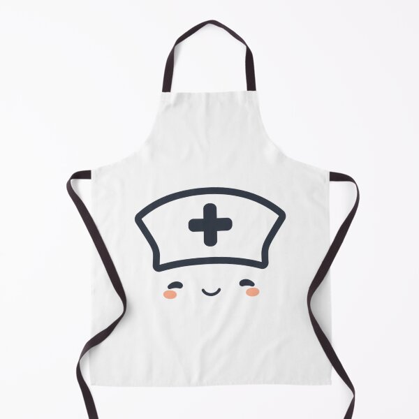 Item preview, cute nurse hat icon, simple vector style, clean lines, white background designed and sold by Adei649.