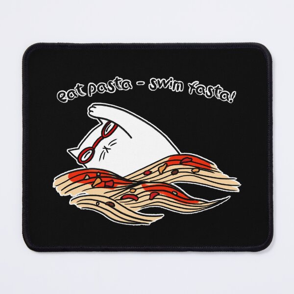 Item preview, Eat pasta swim fasta designed and sold by eri-morie.